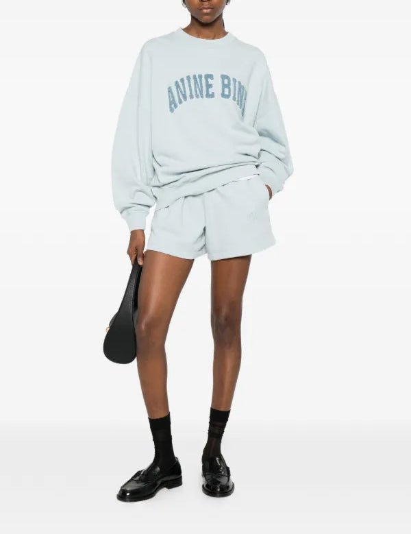 Kam Short Monogram in Pale Blue ANINE BING