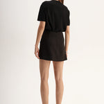 Kylie Mini Skirt in Black Elka Collective