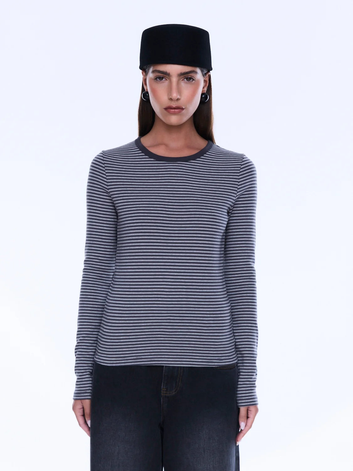 Piper Long Sleeve Stripe Top Ena Pelly