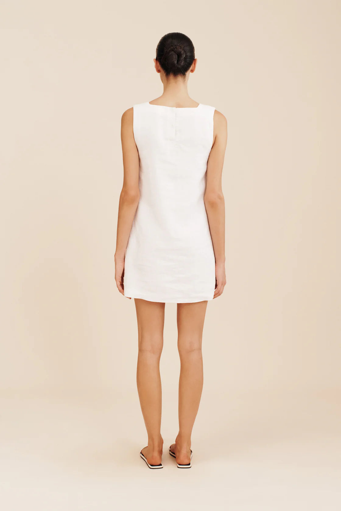 Emma Shift Dress in Ivory