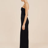 Romeo Strapless Dress in Black