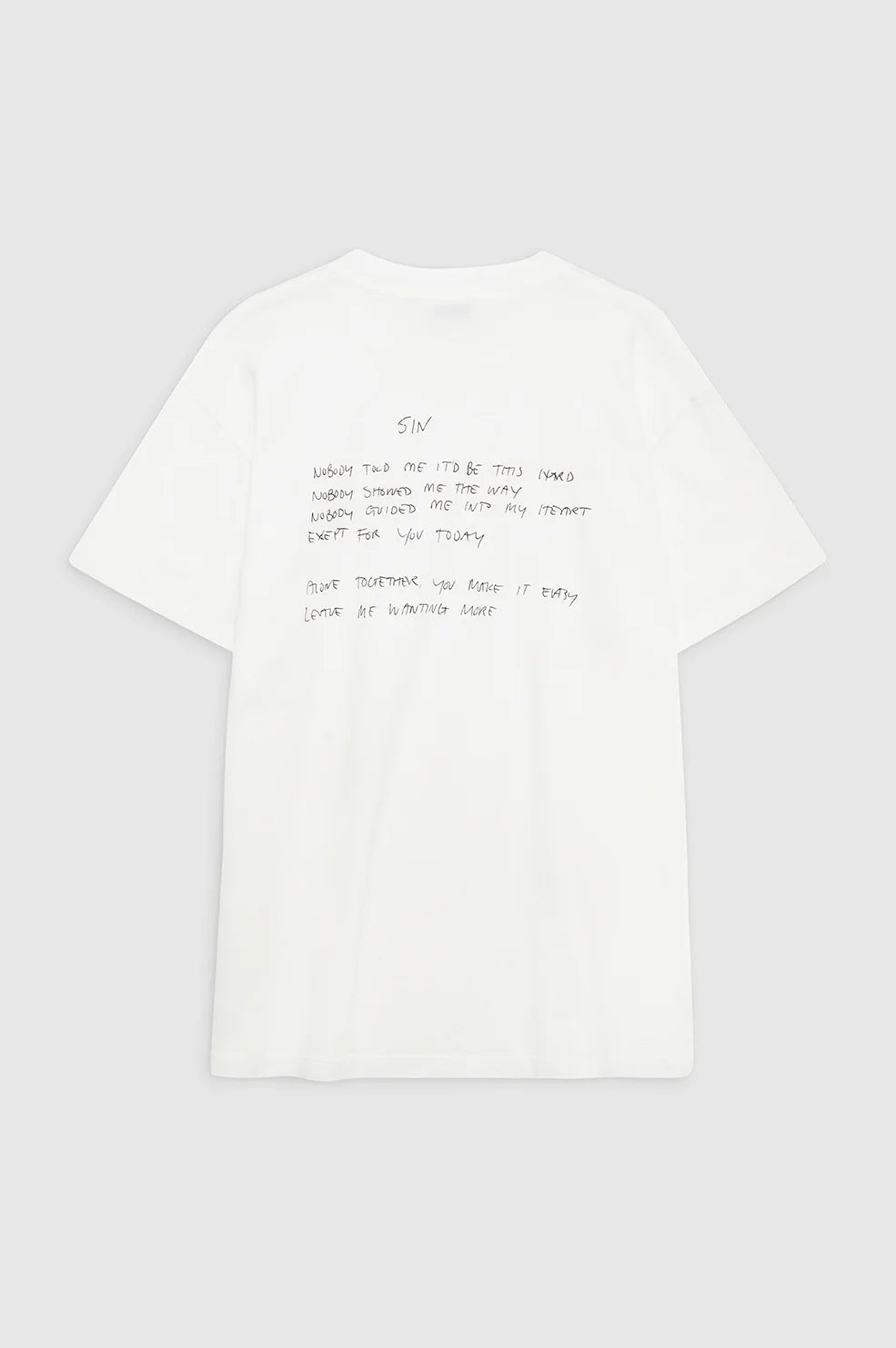 Walker Tee Lyrics in Ivory