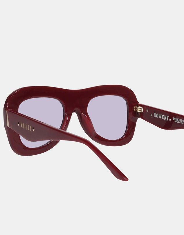 Bowery in Burgundy Valley Eyewear
