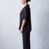 Bertie Shirt in Chocolate Mabel