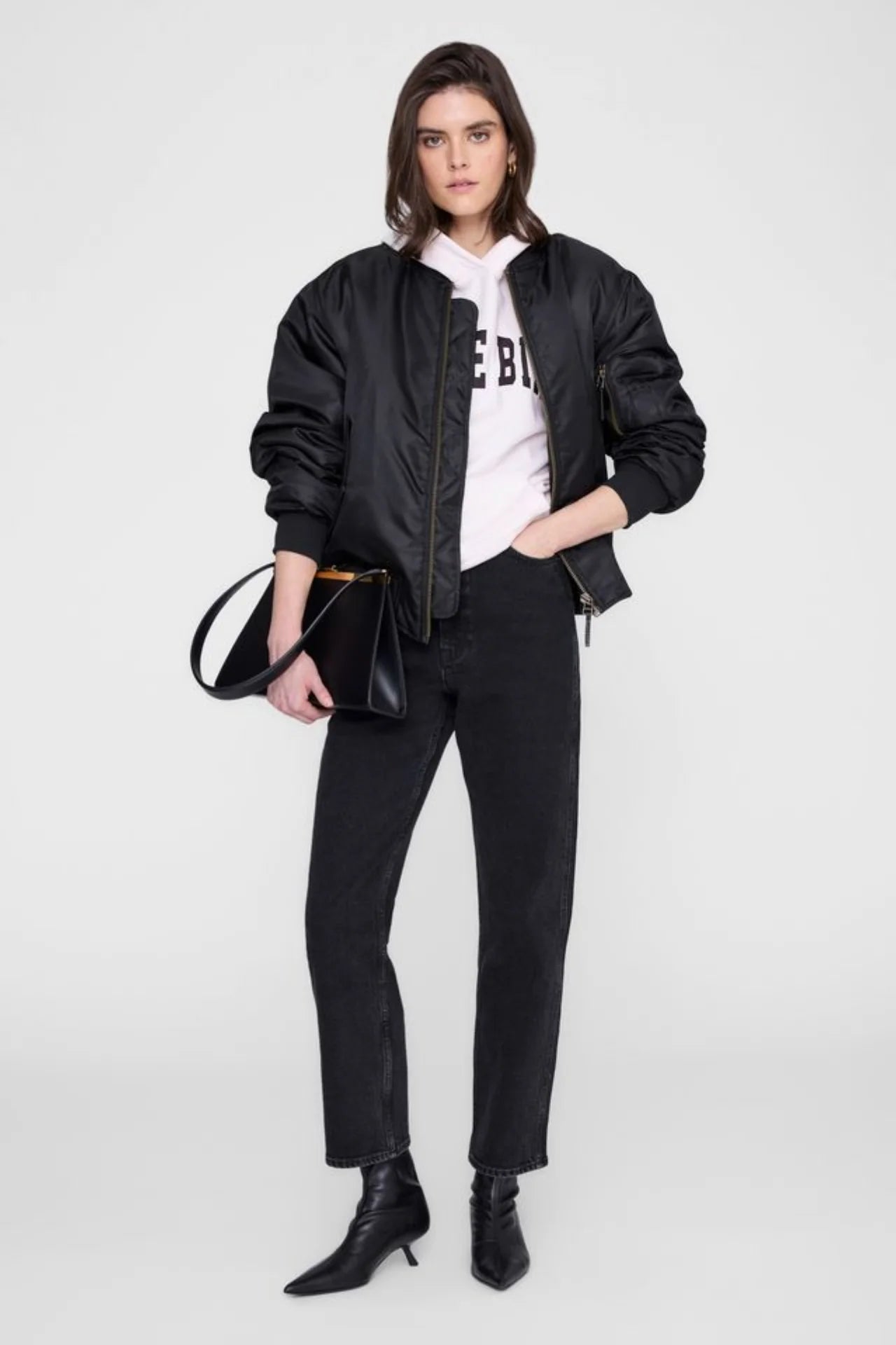 Harvey Sweatshirt in Washed Pink ANINE BING