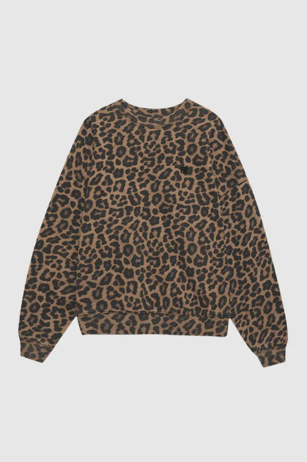 leopard crew neck sweatshirt cloth lifestyle boutique