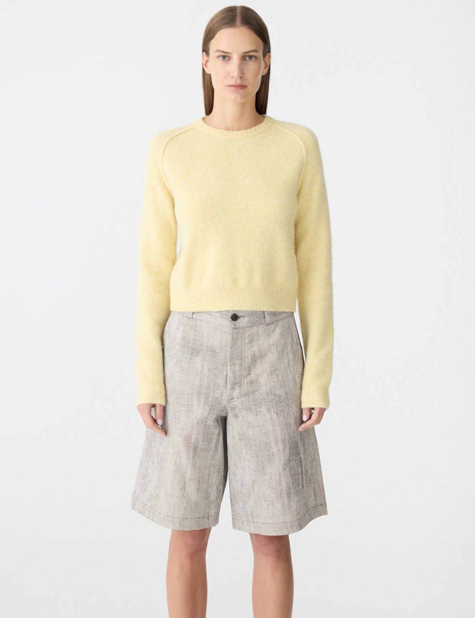 Raglan Detail Knit BASSIKE