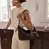 Eden Dark Chocolate Suede Bag Cloth Lifestyle Boutique