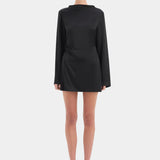 Yasmine Mini Dress in Black Sir.