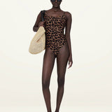 Vesta One Piece in Leopard Anine Bing