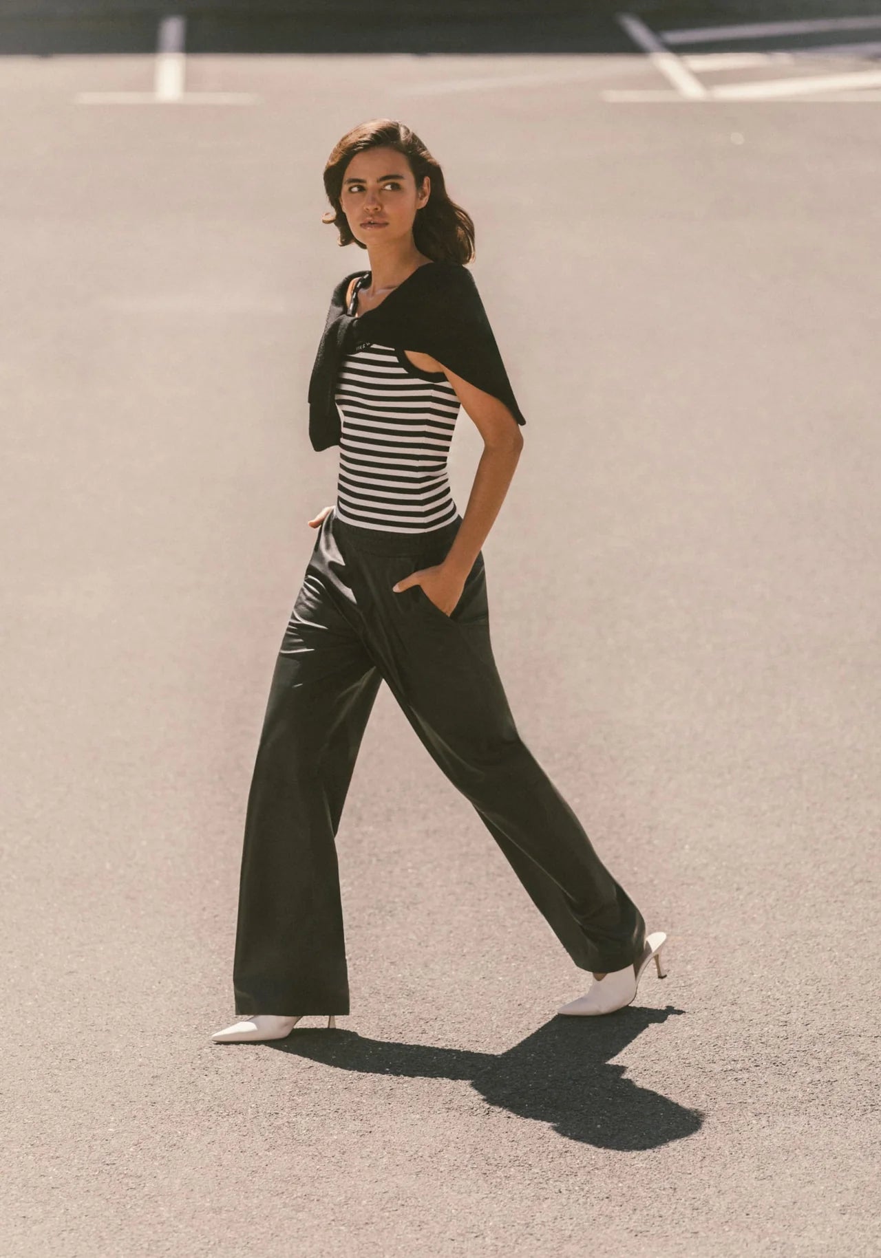 Black & Ivory Tank Viktoria + Woods