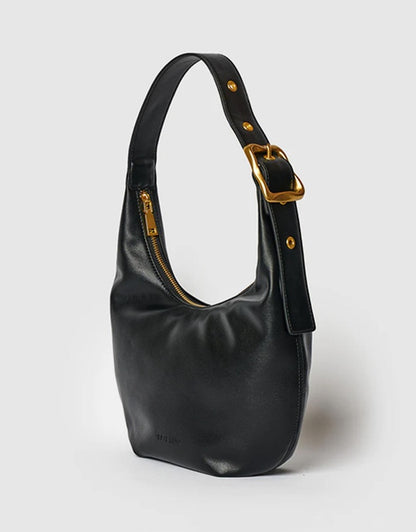 Everyday Croissant Bag in Black