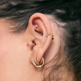 Tabitha Mini Gold Huggies Arms of Eve