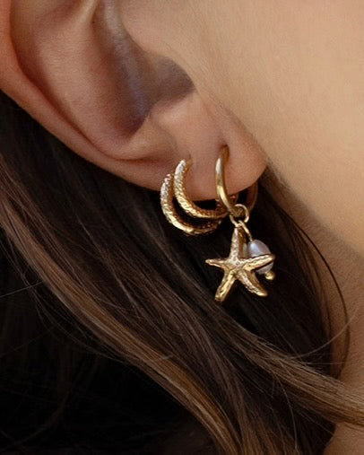 Laguna Pearl Earrings Arms of Eve