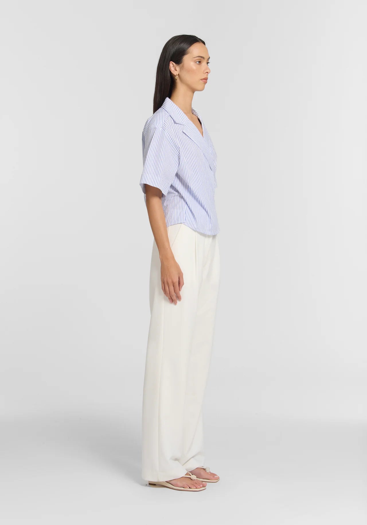 Zion Shirt in Stripe Viktoria + Woods