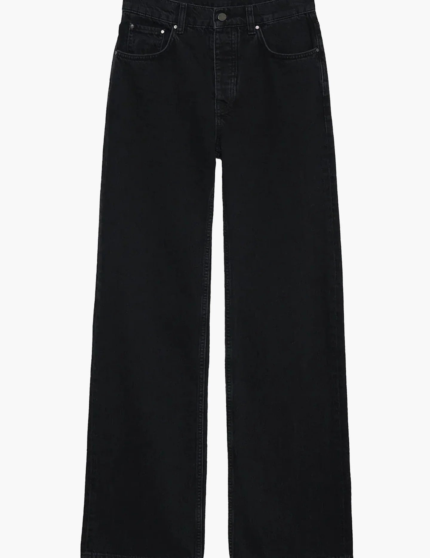Black denim jean high rise anine bing at clothlifestyle boutique 