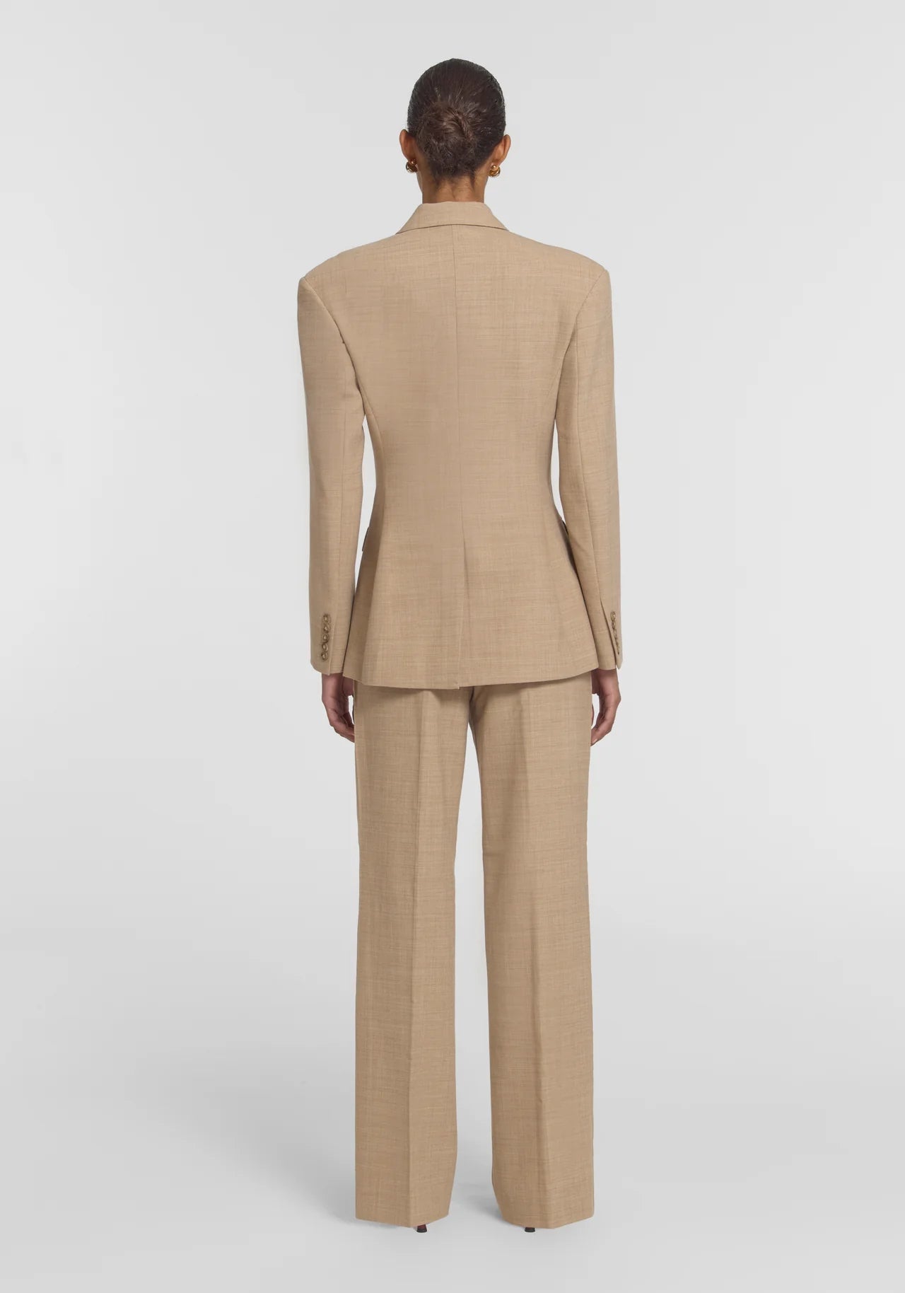 Michigan Blazer in Camel Viktoria + Woods