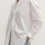 Avoca Shirt in White Bayse Brand