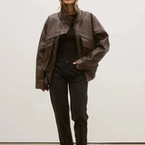 Inez Jacket in Chestnut