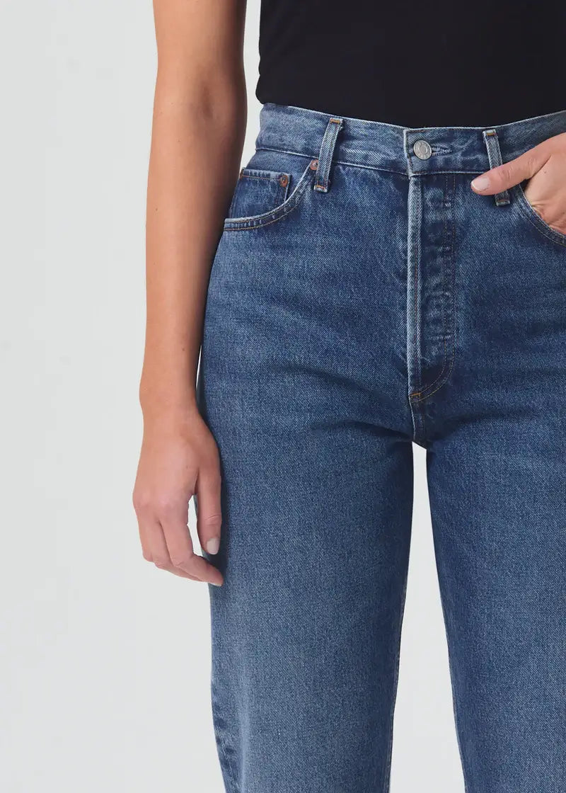 90’s Pinch Waist High Rise Straight in Range AGOLDE