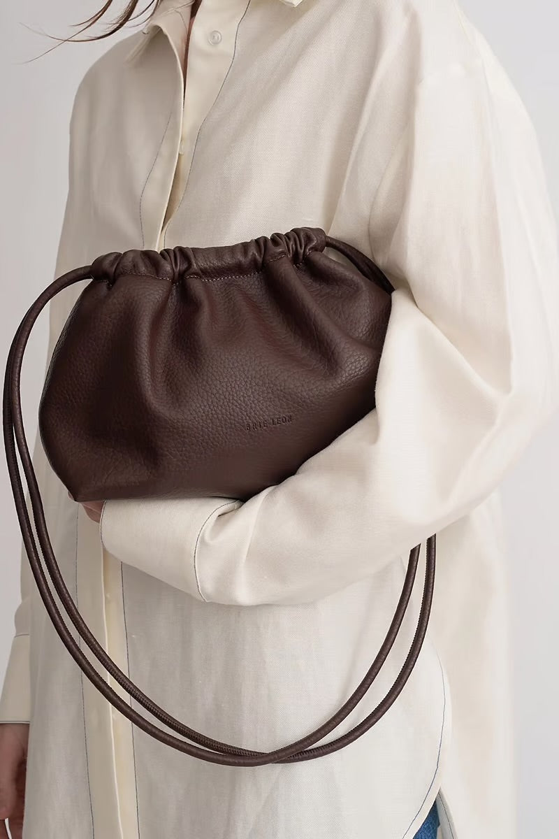 Alma Bag in Choc Nappa