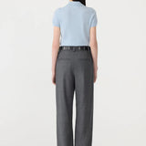 Wool Cashmere Slim Fit Polo