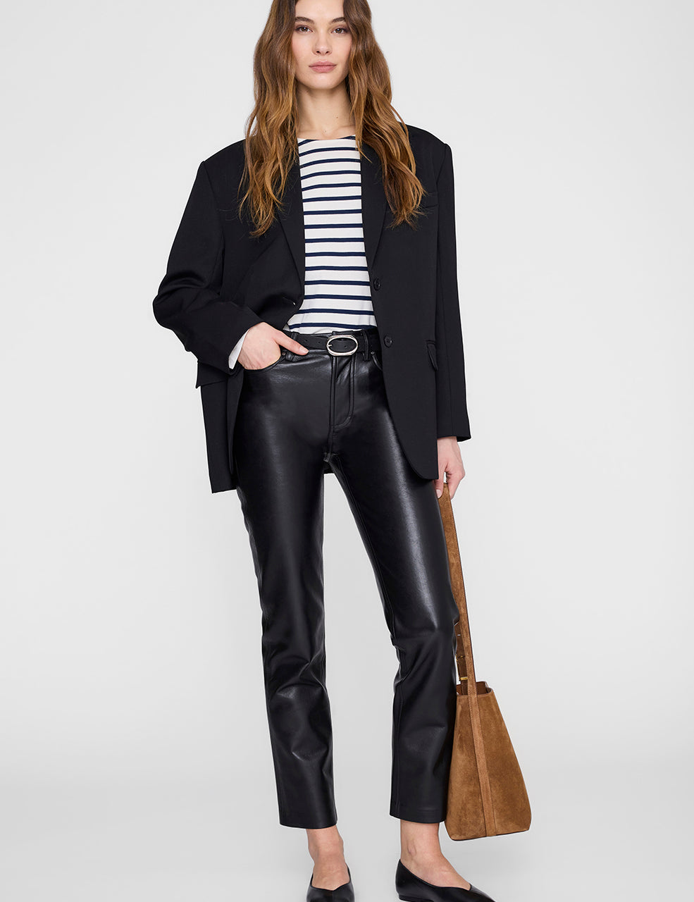 Newton Tee in Navy Stripe Cloth Lifestyle Boutique