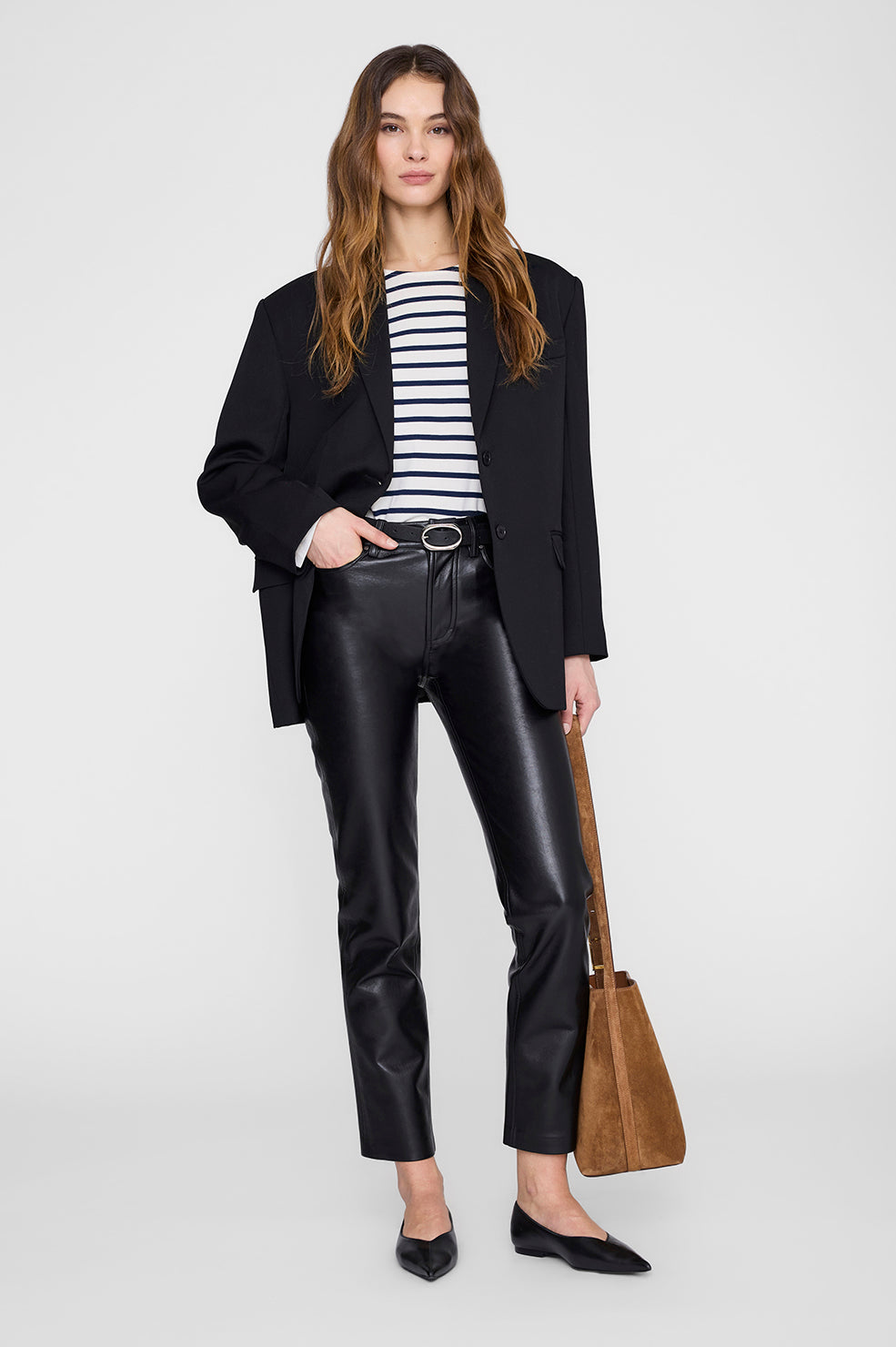 Newton Tee in Navy Stripe Cloth Lifestyle Boutique