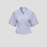 Zion Shirt in Stripe Viktoria + Woods