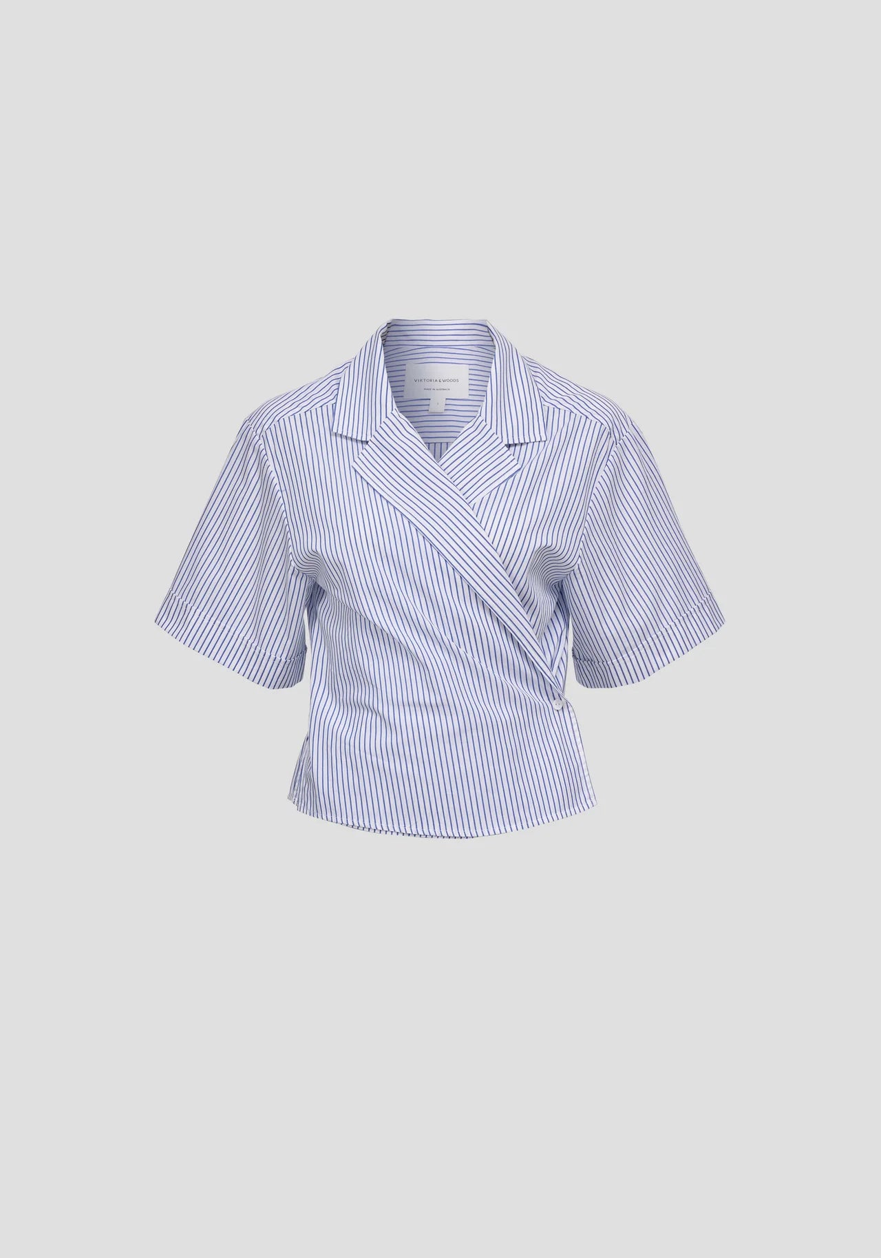 Zion Shirt in Stripe Viktoria + Woods