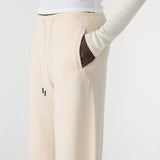 Fleece Barrel Leg Trackpant