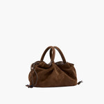 Brown Suede Mila Mini Tote Rylan