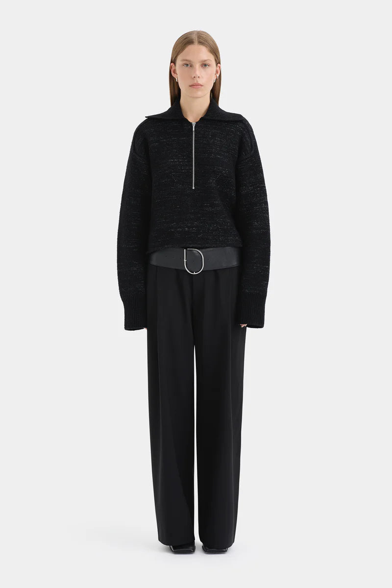 Fjord Sweater in Black Sir.