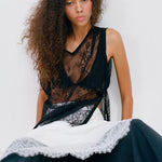 Ingrid Lace Top in Black Sir.