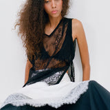 Ingrid Lace Top in Black Sir.