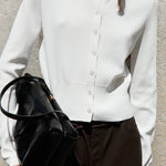 Victoria Knit in White Elka Collective