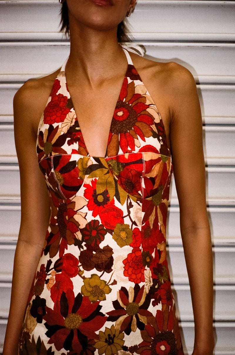 Castella Mini Dress in Floral - Cloth Lifestyle Boutique- Sir.
