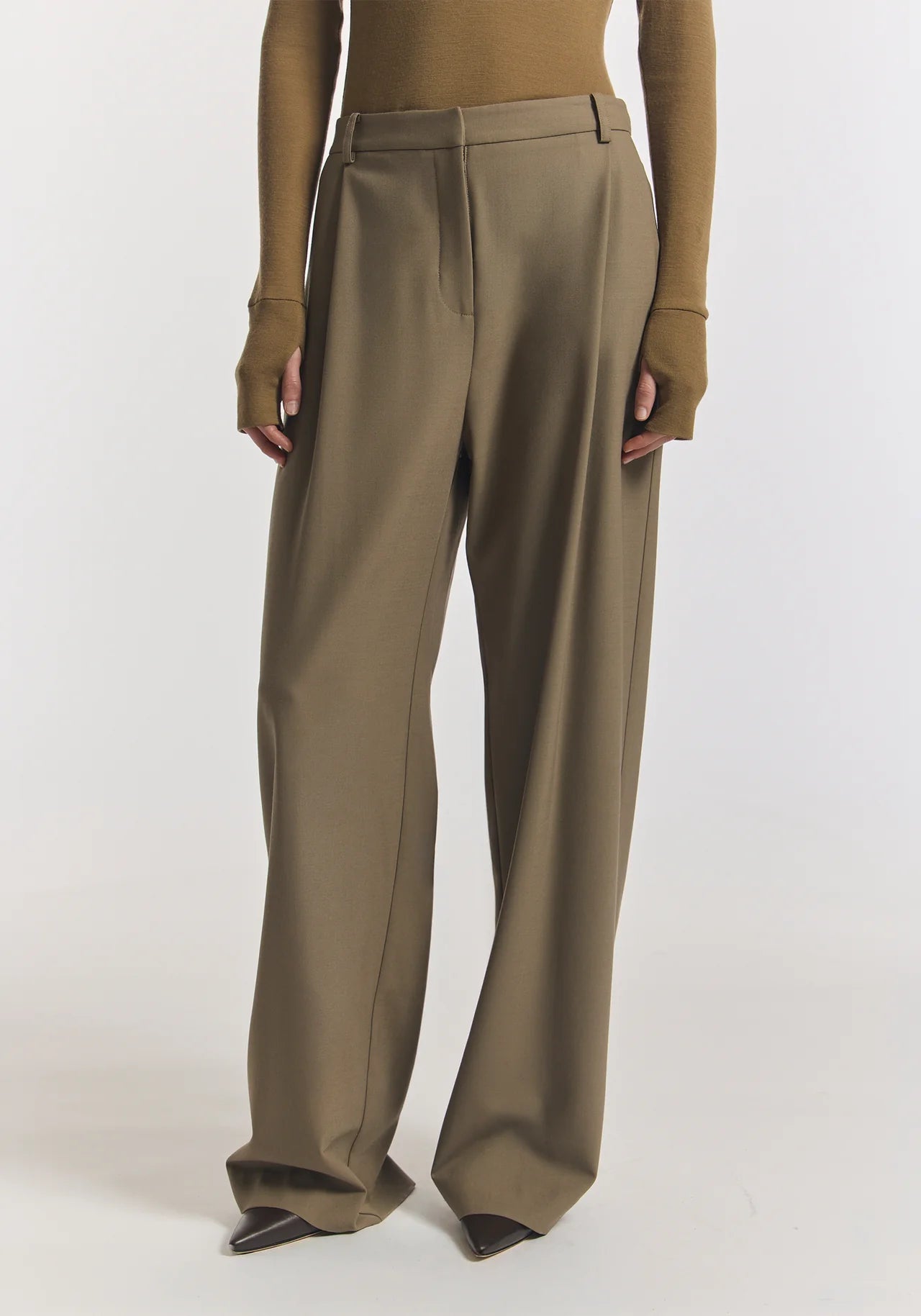 Idol Pant in Khaki Viktoria + Woods