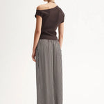 Serena Knit Top in Chocolate Elka Collective
