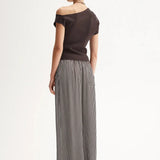 Serena Knit Top in Chocolate Elka Collective