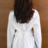 Tilda Shirt in White Bayse Brand