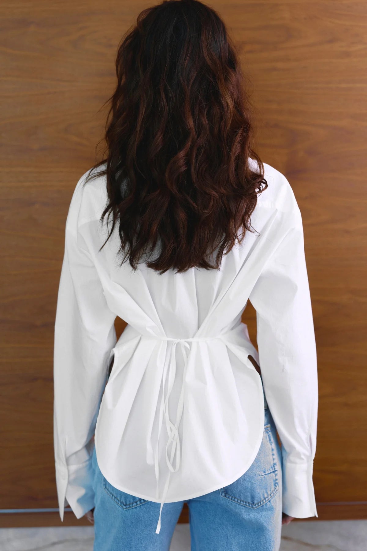 Tilda Shirt in White Bayse Brand
