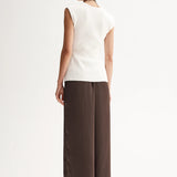 Mina Pant in Chocolate
