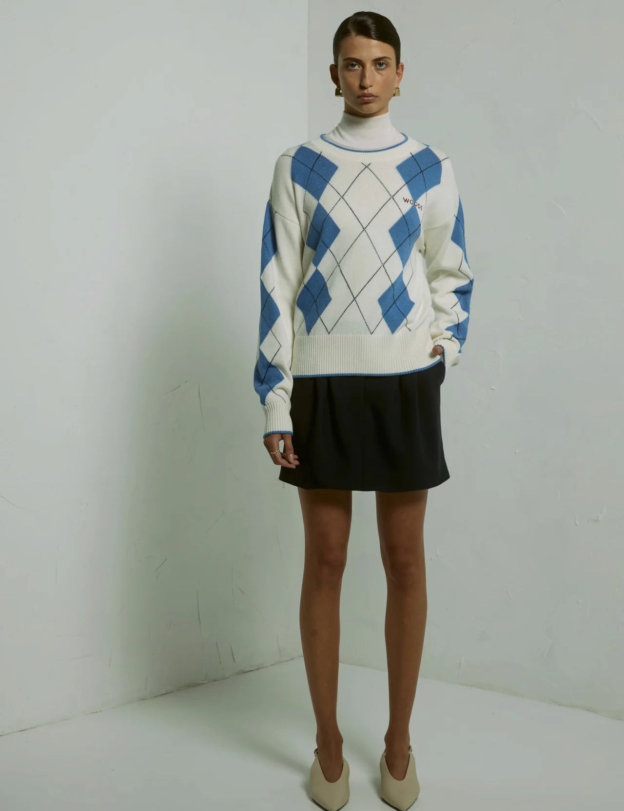 Entourage Skirt in Navy Viktoria + Woods