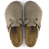 Boston SFB Taupe Suede Leather - Regular Fit Birkenstock