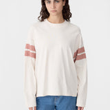 Boxy Rib Insert L/S T-Shirt BASSIKE