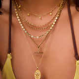 Atlas Necklace in Gold