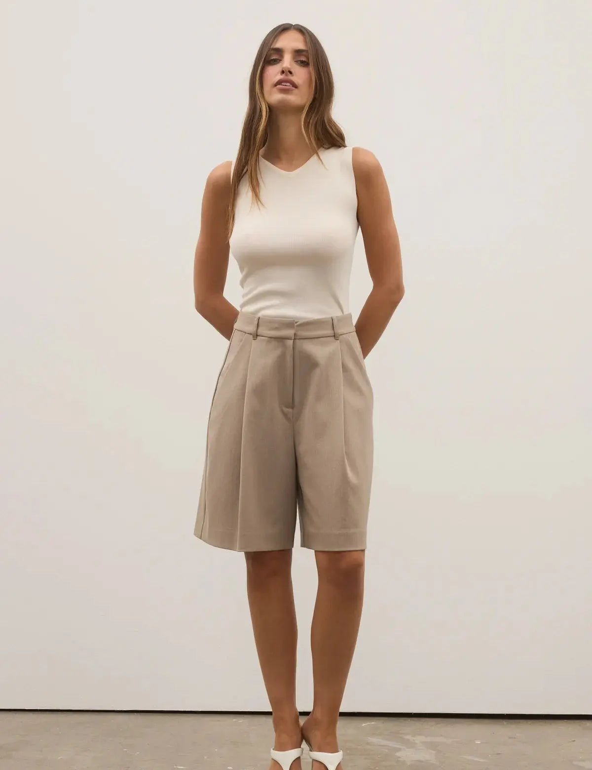Mika Short in Stone Bayse Brand