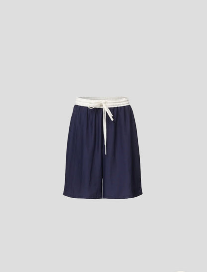 Limelight Short in Navy Cupro