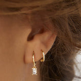 Pip Gold Charm Earrings